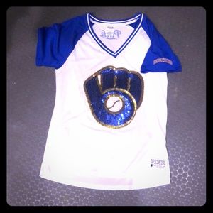 VS Pink Brewers Jersey !!💎🖤